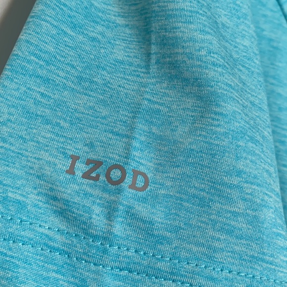 💬 IZOD Bachelor Button Performance Polo XL NWT - Picture 6 of 8